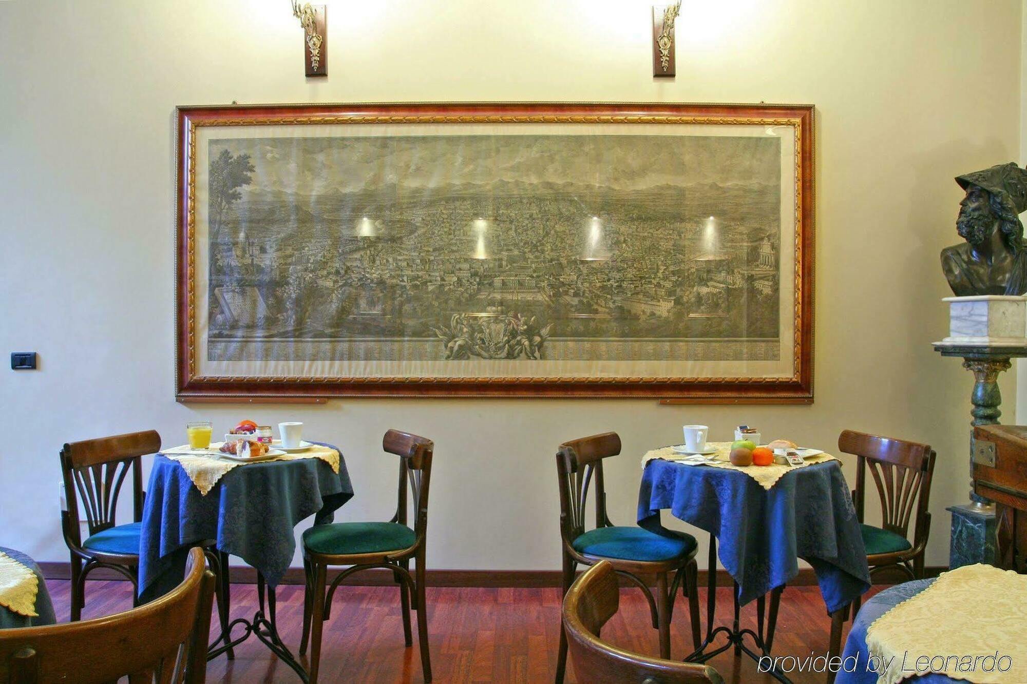 Hotel La Rovere Рим Ресторан фото